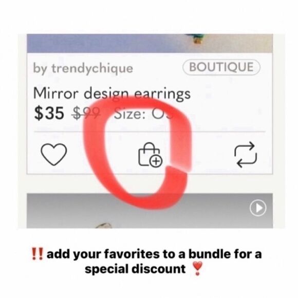 Silver hammered flower earrings #487 - Picture 3 of 3